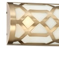thumbnail image 5 of 2264-AG-LED Crystorama Lighting Jennings 1 Light Modern Wall Sconce in Traditional and Contemporary Style - 24 Inches Wide by 6.5 Inches High-Aged, 5 of 7