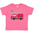 thumbnail image 3 of Inktastic 4th of July Firetruck with Red and Blue Stars Boys or Girls Baby T-Shirt, 3 of 5