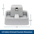 thumbnail image 2 of Fuente de agua PetSafe Drinkwell para gatos y perros pequeños, 2 of 6