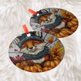 thumbnail image 3 of Autumn Fox Ornament Suncatcher, Symbol Fall Ornament, Autumn Leaves Window Hangings, Gift for Mom, Thanksgiving, Fox lovers gift, 2025, Holiday 2025, Festive Home Accent,, 3 of 5