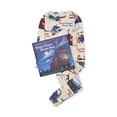 thumbnail image 1 of Ensemble de Pyjama Imprimé Livre et Manches Longues pour Garçons, Train à Vapeur, Train de Rêve, 4T US, 1 of 2