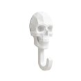 thumbnail image 2 of MInHoues Halloween Skull Head Wall Hook, 3D Printed Gothic Decor Utility Hanger, Multi-Purpose Craft Wall Mount Holder for Home, Kitchen and Entryway, White 1-Pack, 2 of 4