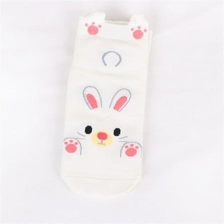 

Tangnade Fashion Women Man Cotton Socks Animal Art Animation Character Cute Gift Ankle Sock