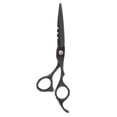 thumbnail image 2 of Tijeras de peluquero ANGGREK Tijeras Ergonómicas de Corte Plano de 6 Pulgadas de Acero Inoxidable Profesional, 2 of 8