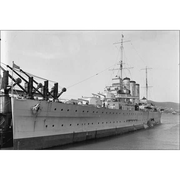 24"x36" Gallery Poster, HMAS Canberra 1 2 100599