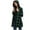 Army Green, variant on Womens Button Down Shirts Plaid Long Sleeve Shirts for Women Super Long Hooded Shirts Fall Business Casual Blouses Lightweight Work Tops