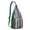 Green, variant on Abstract Art Sling Backpack – Colorful Geometric Tie Dye Crossbody Daypack, Psychedelic Pop Art Hiking Bag for Women & Men, Fashionable & Lightweight Outdoor Travel Pack