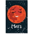 thumbnail image 1 of Awkward Styles Planets Canvas Wall Art Mars Home Decor Prints, 1 of 4