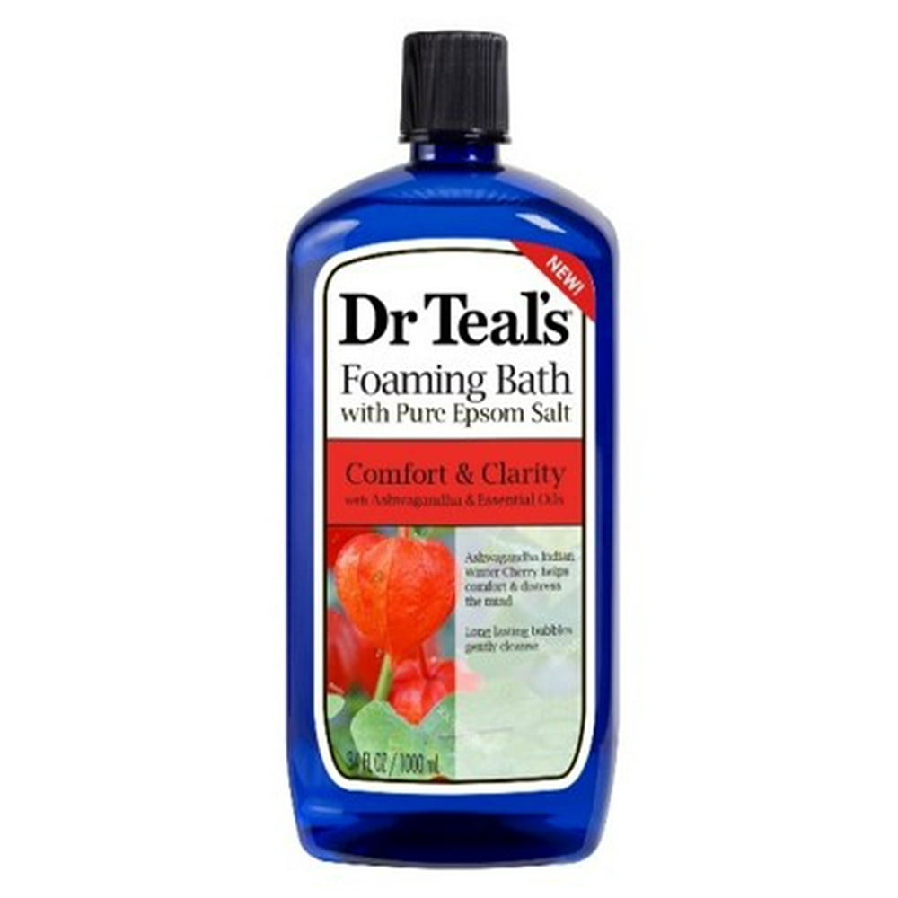 Dr Teal's Comfort & Clarity Foaming Bubble Bath with Pure Epsom Salt