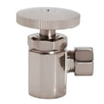 thumbnail image 7 of Westbrass D103-07 Round Handle Angle Stop Shut Off Valve, Satin Nickel, 7 of 7