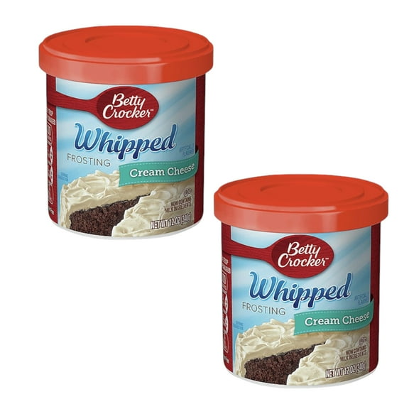 ( 2 Pack ) Betty Crocker Whipped Cream Cheese Frosting - 12oz
