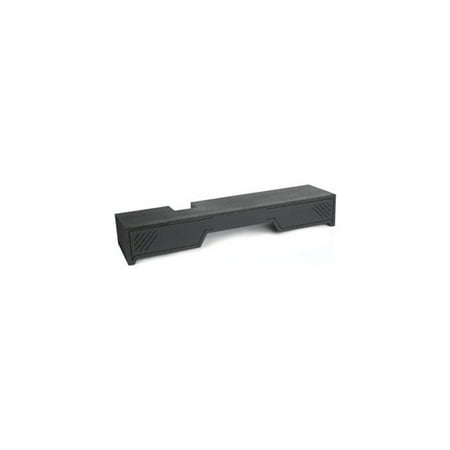 ATREND ENCLOSURES A37210BK 10 DUAL DOWN-FIRING ENCLOSURE - 2004-UP FORD SUPER CREW EXTENDED CAB BLACK