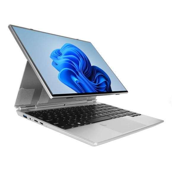 14 Inch Laptop Computer, N5105 Processor, 16GB DDR4 , Quad Core CPU Portable Notebook PC with 10 Point Touch and Stowable Cooling Stand, RGB Backlit Tablet Laptop