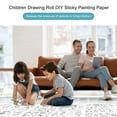 thumbnail image 4 of YAOMOBB Painting Paper Sheet Toddler Drawing Paper Exquisite Pattern Self Adhesive Tooth Line Design No Odor Inspire Creativity Multiple Styles, 4 of 5