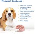 thumbnail image 4 of Cuenco lento para perros con alimentador, cuencos de alimentación más lentos para mascotas, antiinflación, 4 of 5