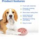 thumbnail image 4 of Cuenco lento para perros con alimentador, cuencos de alimentación más lentos para mascotas, antiinflación, 4 of 5