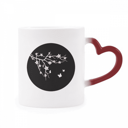 

Branch Sakura Japan Japan Heat Sensitive Mug Red Color Changing Stoneware Cup