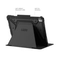 thumbnail image 5 of UAG iPad Pro 13" Case M5 2025 8th Gen, M4 2024 7th Gen A3360 A3361 A3362 A2926 Adjustable Multi-Angle Stand Pencil Holder Auto Sleep/Wake Folio Cover, Metropolis SE Black, 5 of 9