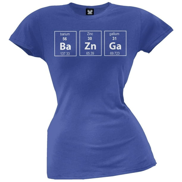 bazinga periodic table shirt