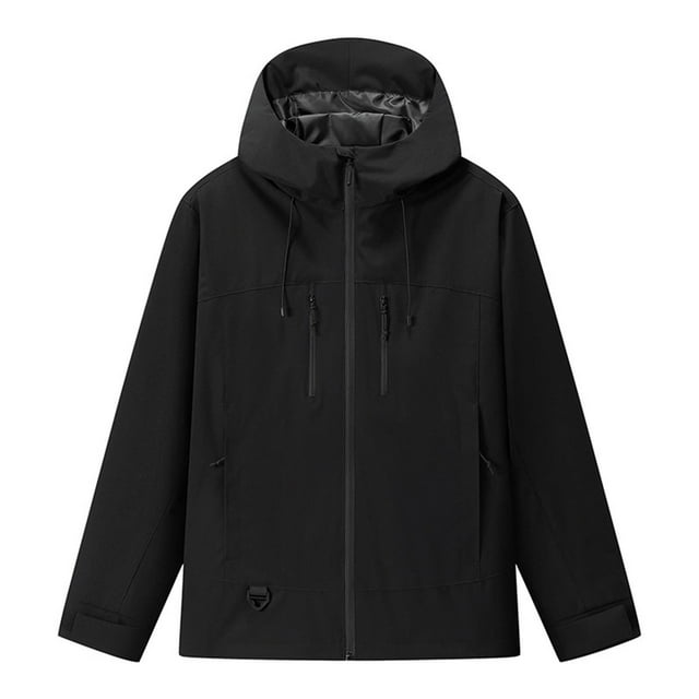 Chaqueta y abrigo informal con capucha de manga larga para mujer, de color liso, desmontable, transpirable, fino, con protector solar, de poliéster