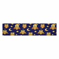 thumbnail image 2 of MKHERT Cute Owl Table Runner, Moon Star Table Cloth Runner for Wedding Party Banquet Decoration 14x72 inch, 2 of 2