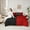 Black Red White, variant on Castle Fairy Female Men Love Heart Print Twin Bedding Sets 7-Piece,Happy Valentine's Day Bedding Comforter Set Microfiber,Romantic Angel Wings Breathable Sheet Sets,Microfiber Bedroom Decor