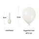 thumbnail image 1 of KOMOREBI Globos Blancos 5 Pulgadas 100pcs Globos Blancos Lisos Globos de Látex Blancos par Komorebi KOMOREBI, 1 of 2