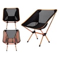 thumbnail image 2 of Chaise Pliante Pêche Camping Randonnée Jardinage Siège Portable avec Pochette de Rangement, 2 of 8