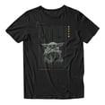 thumbnail image 2 of Star Wars The Mandalorian And Grogu Grogu Snacking Men's T Shirt (Black, S-XXXL), 2 of 4