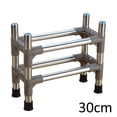 thumbnail image 1 of Toystoory Estante para zapatillas de baño, zapatero Simple de acero inoxidable para dormitorio, balcón, comedor Almacenamiento y organización del hogar No.2 Toystoory HA024916-02, 1 of 6