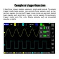 thumbnail image 3 of Double Channel 3 Trigger Modes Adjustable Digital Display Oscilloscope 1Gsa/s Sampling Ratio 100MHz Bandwidth Oscilloscopes US Plug, 3 of 8