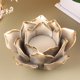 thumbnail image 1 of unbranded 1Ud Soporte Para Vela Tealight Lotus Dorado Ideal Para Decorar Mesas Y, 1 of 5