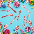 thumbnail image 6 of Edible Sugar Candy Cane Peppermint Flavored Spoon 6Cts for Hot Chocolate Party and Coffee Bulk Christmas Flavors Birthday Goody Filler Stocking Stuffer Fun Party Supplies 2 Boxes of 6 Pack Each, 6 of 7