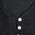 thumbnail image 5 of Jewelreauty Women Casual Blouses Short Sleeve V Neck Button Loose Fitting Tunic Tops Summer Going Out Shirts (XL, Black), 5 of 6