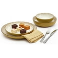 thumbnail image 4 of Tabletops Gallery 16 Piece Jura Caramel Stoneware Dinnerware, Service for 4, 4 of 9