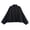Black, variant on ZOELNIC Women's Faux Suede Bomber Jacket Lapel Zip Up Coat, Fall Motorcycle Streetwear Outerwear, L