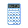 thumbnail image 1 of Cartoon Calculator, Multifunctional Pocket Calculator with Large Display, for Office, School, Home, Blue, 1 of 4