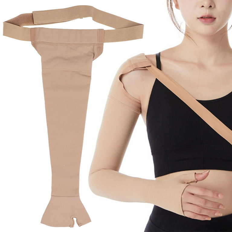 OTVIAP Lymphedema Compression Arm Sleeve, Post Mastectomy Support Arm Sleeve  for Swelling Support 