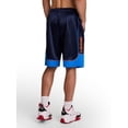 thumbnail image 3 of AND1 Men's and Big Men's All Court Colorblock Short, 11" inseam, up to Size 5XL, 3 of 6