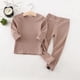 thumbnail image 2 of Conjunto de Pijamas para bebé y niño, ropa de dormir de algodón, traje de Navidad, otoño, 2 of 4