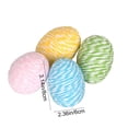 thumbnail image 3 of Decoraciones de Pascua, regalos de Pascua, adornos de Pascua. Juego de 4 huevos de Pascua con textura única de 6 x 8 cm. Para decoración de Pascua. Regalos de Pascua. Huevos de Pascua., 3 of 9