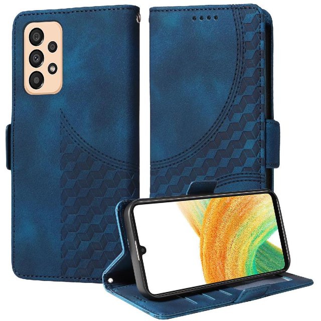 Funda GANGXUN para Samsung Galaxy A53 5G con diseño acolchado elegante, cuero PU, protección total y ajuste preciso