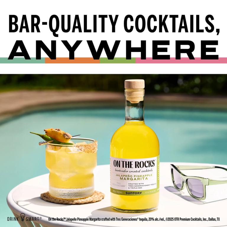 Otr-On the Rocks, Jalapeno Pineapple Cocktail, 375 ml Bottle, 20