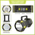 thumbnail image 3 of Linterna de camping LED recargable, linterna LED de 1200 lúmenes, luz de camping impermeable para exteriores, luz LED CREE de 8 modos oso de fresa Electrónica, 3 of 4