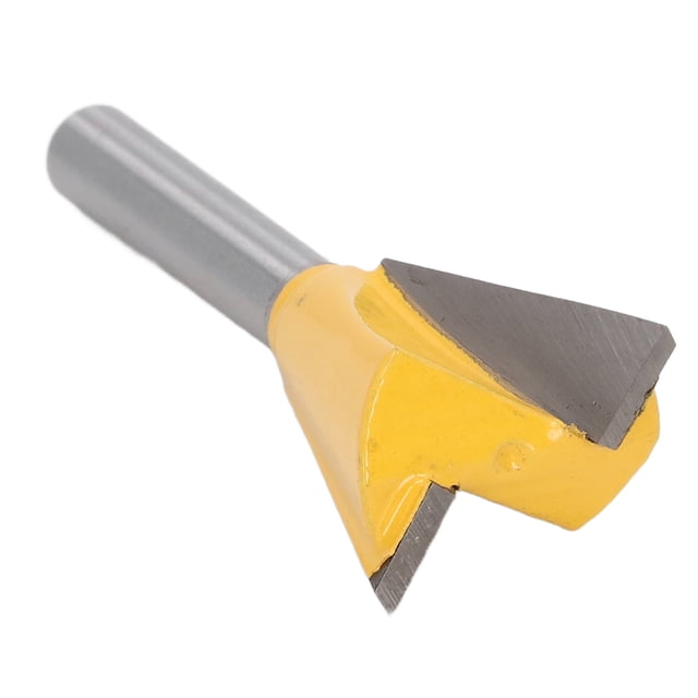 1/4 Router Bit Dovetail Router Bits 14 Shank Dovetail Shape Wood Grooving Cutter Sharply Efficient Woodworking Router Bit