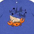 thumbnail image 4 of Inktastic Lets Shell-a-Brate- cute hermit crab Youth T-Shirt, 4 of 5