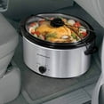 thumbnail image 1 of Hamilton Beach 5 Quart Capacity Portable Kitchen Slow Cooker w/ Lid Latch Strap, 1 of 5