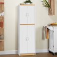 thumbnail image 5 of Pemberly Row 4 Door Kitchen Pantry with 4 Shelves in White, 5 of 5