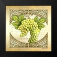 thumbnail image 2 of Wright, Sydney 20x20 Black Modern Framed Museum Art Print Titled - Wine Grapes II, 2 of 5