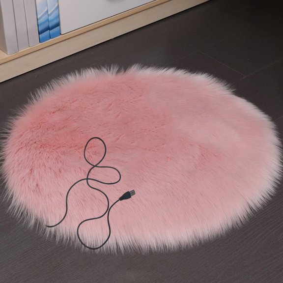 USB Charging Pet Heating Pad - 28℃ Constant Temperature, Noiseless Soft Fabric, Chew-Resistant Tube, 15.7in, Christmas Gift for Cats Small Dogs, Indoor Outdoor Use